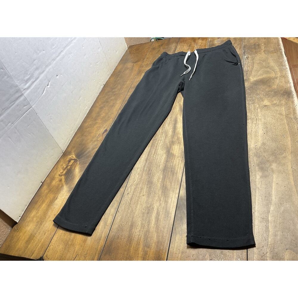 Vuori Ponto Performance Jogger Men's Medium Black Heather Drawstring Travel